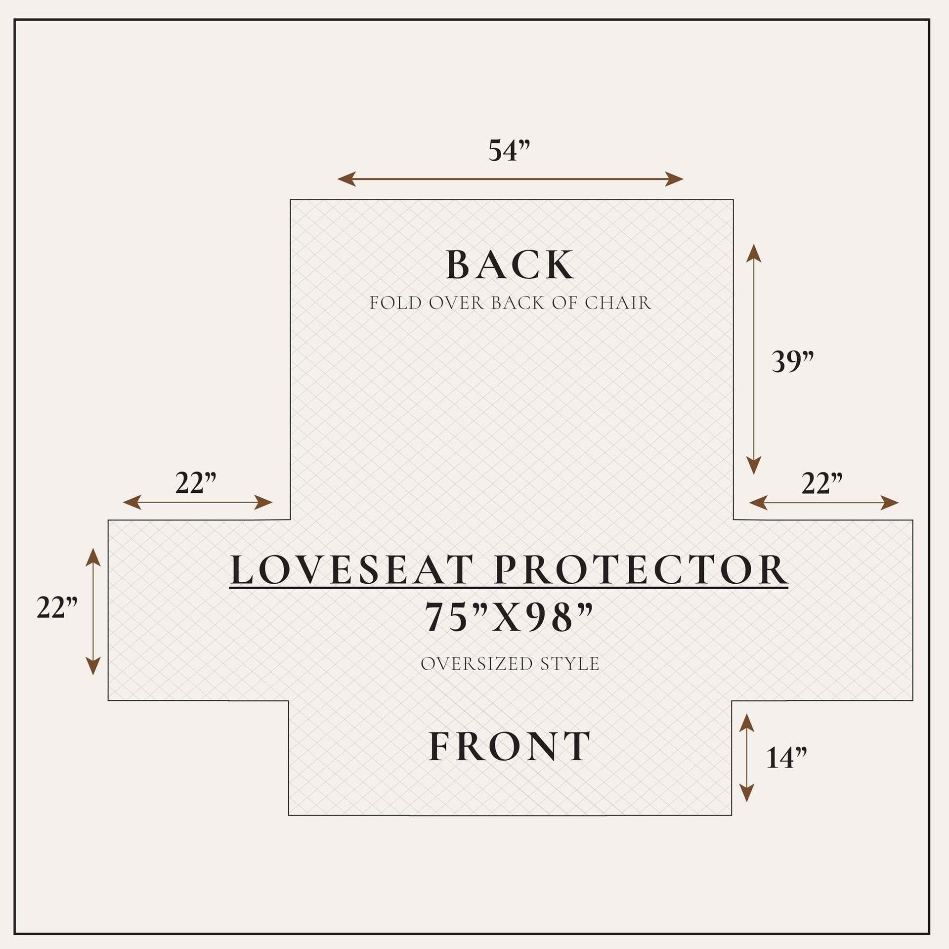 Reversible Furniture Protector - Langdon Collection