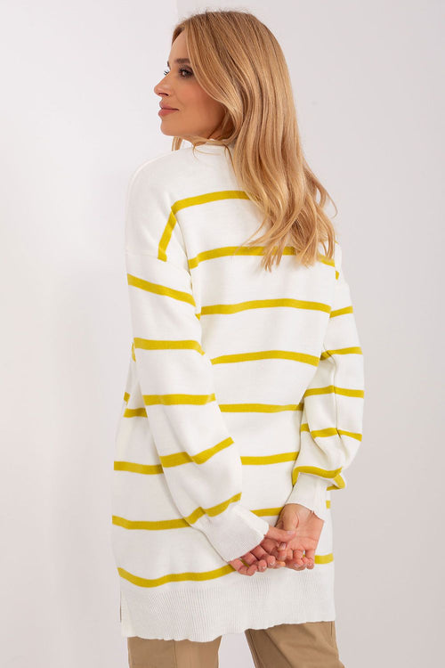FACTORY PRICE Long Casual Striped Pullover Sweater-model 187505
