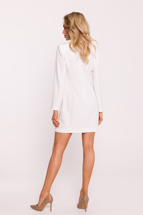 MOE Women's European Sophisticated Mini Jacket Dress