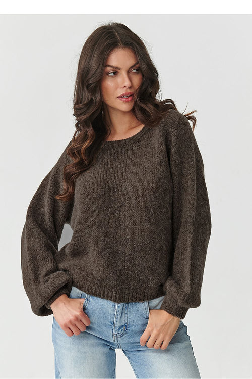  Jumper model 217383 Makadamia 