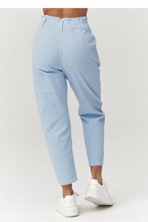  Women trousers model 223244 Makadamia 