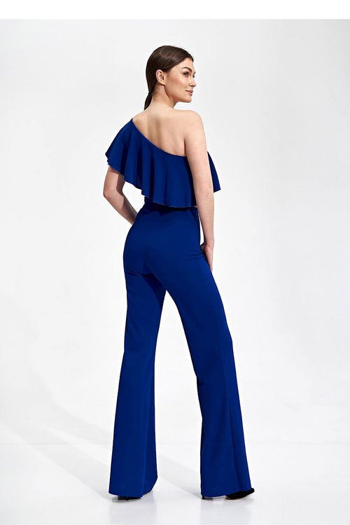 FIGL Women's Bell-Shaped Casual Stretched Trousers