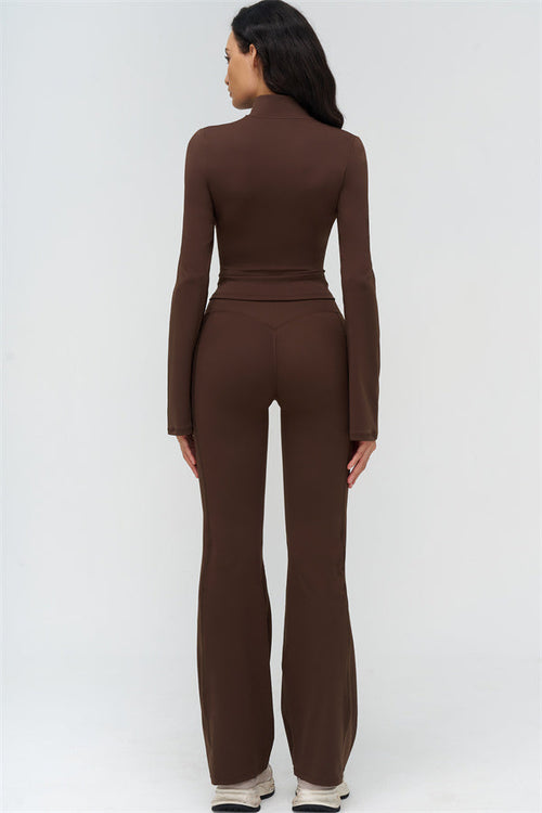 The BoldFit Jacket Flared Leggings 2-Piece Set