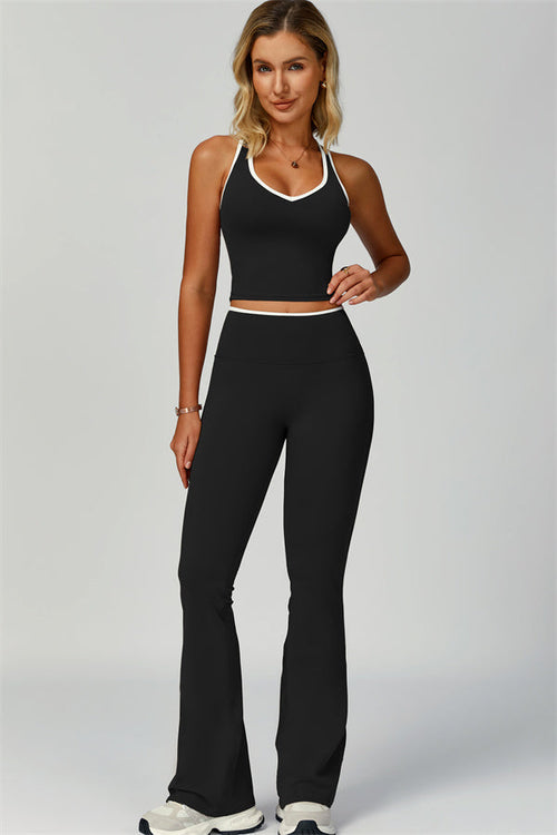 The Quest Tank Flared Leggings 2-Piece Set