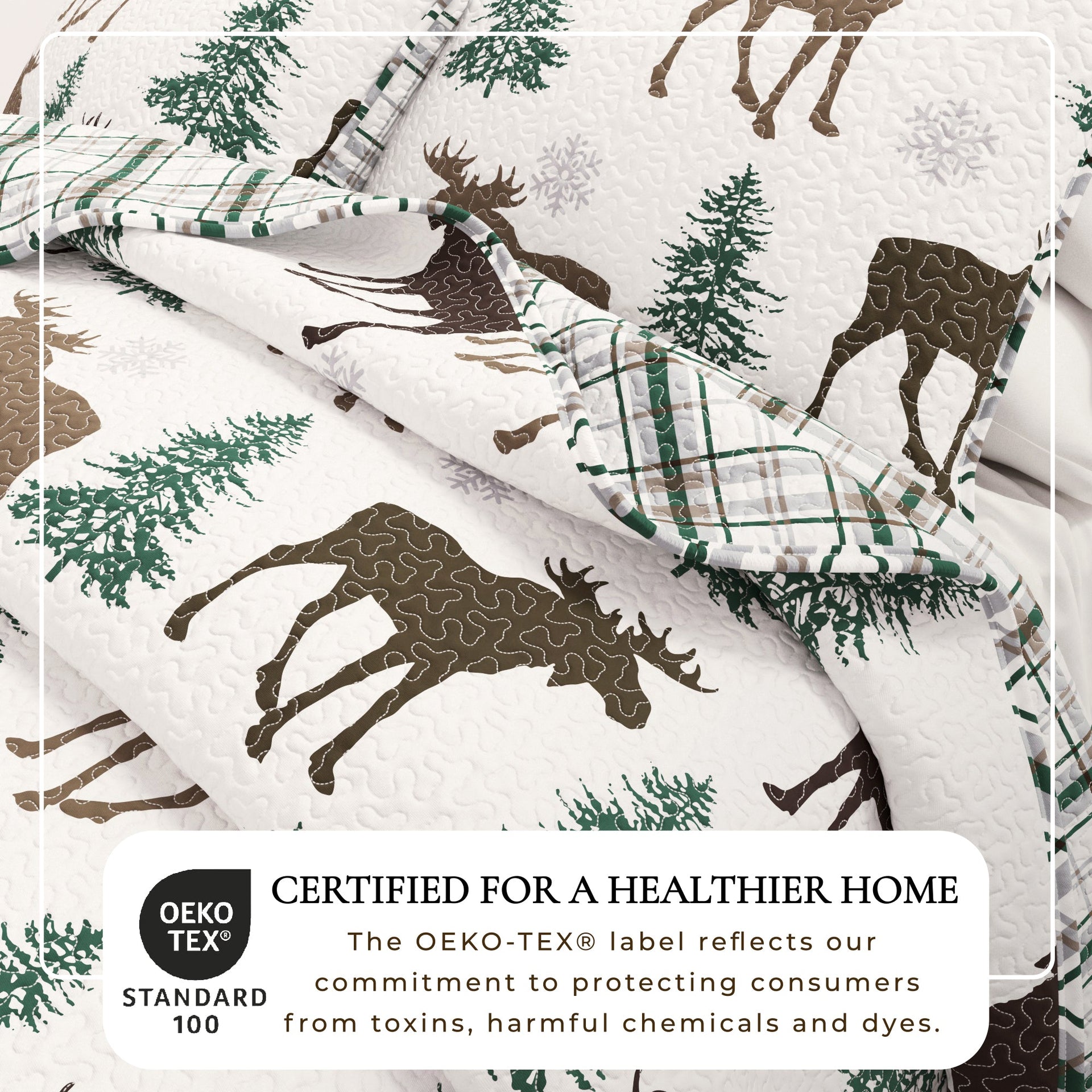 3-Piece Lodge Quilt - Wilderness Collection