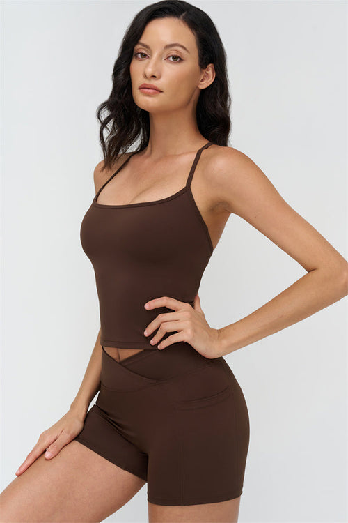 The BoldFit Crop Top Shorts 2-Piece Set