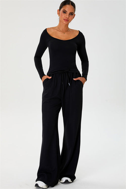 The Rush Long Sleeve T-shirt Sweatpants 2-Piece Set