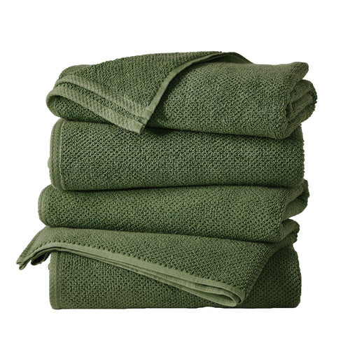 Cotton Textured Bath Towel Set - Acacia Collection