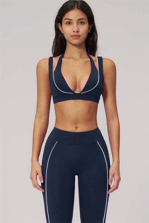 The Clarity Contour Line Sports Bra Leggings 2-Piece Set