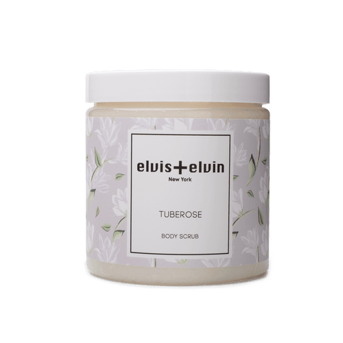 elvis+elvin Tuberose Body Scrub with Dead Sea Salt 300ml