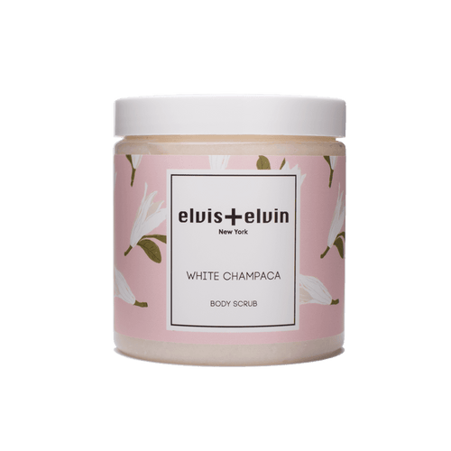 elvis+elvin White Champaca Body Scrub with Dead Sea Salt 300ml