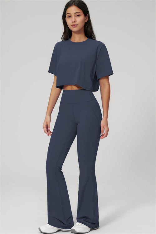 The Bold T-shirt Flared Leggings 2-Piece Set