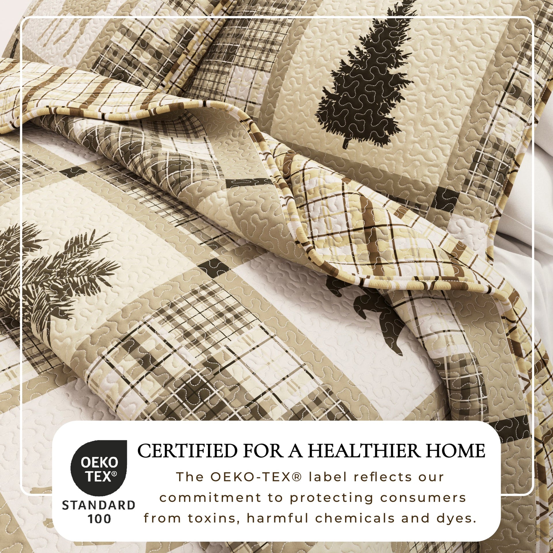 3-Piece Lodge Quilt - Stonehurst Collection