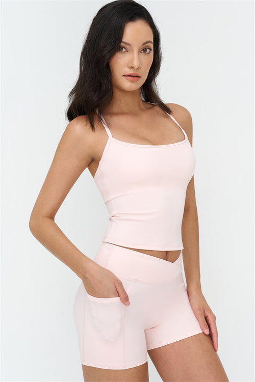 The BoldFit Crop Top Shorts 2-Piece Set