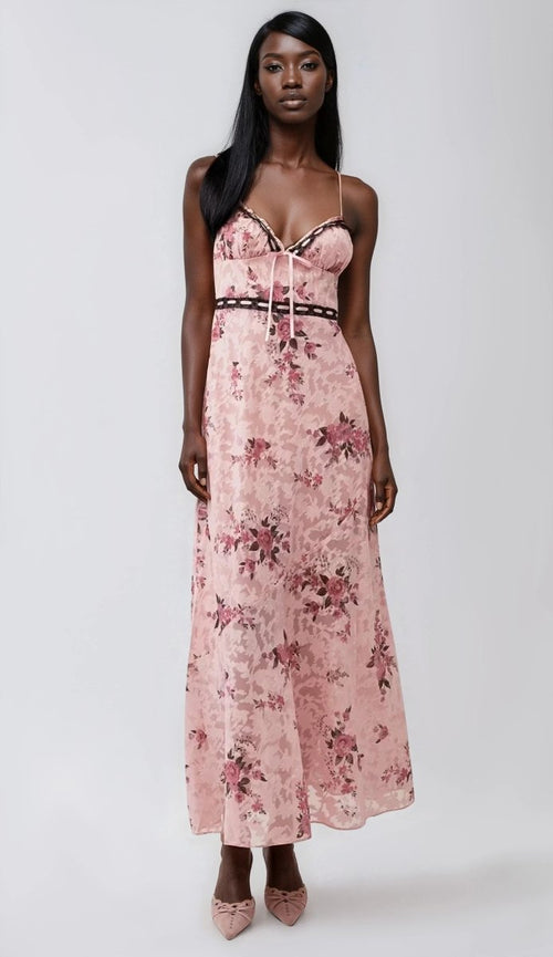 Guinevere Maxi Dress - Pink (Final Sale)