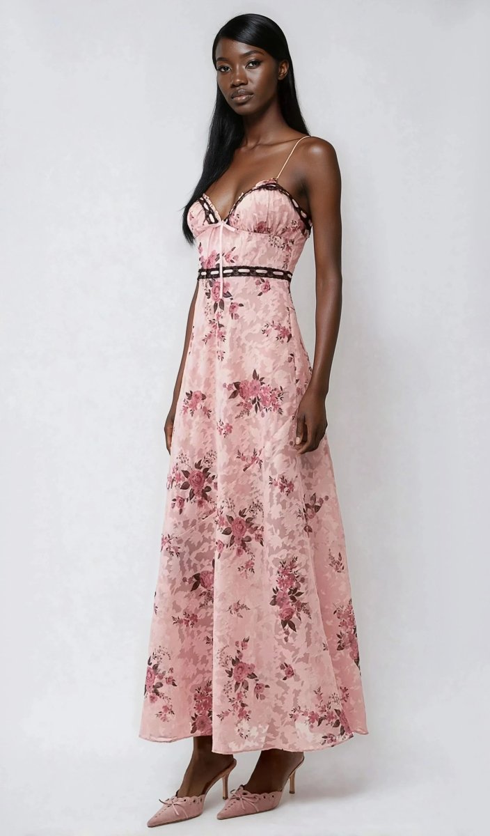 Guinevere Maxi Dress - Pink (Final Sale)