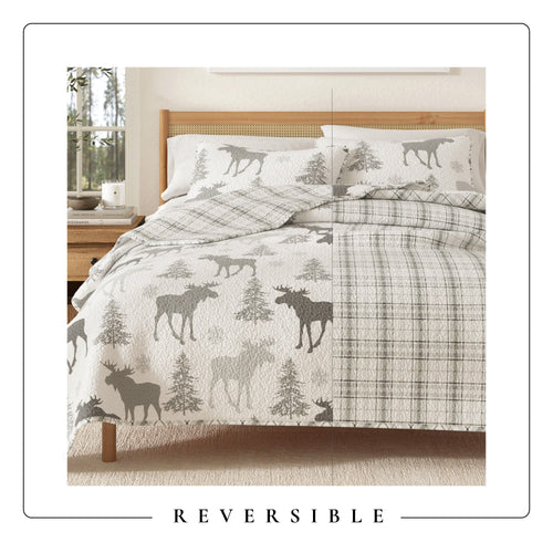 3-Piece Lodge Quilt - Wilderness Collection