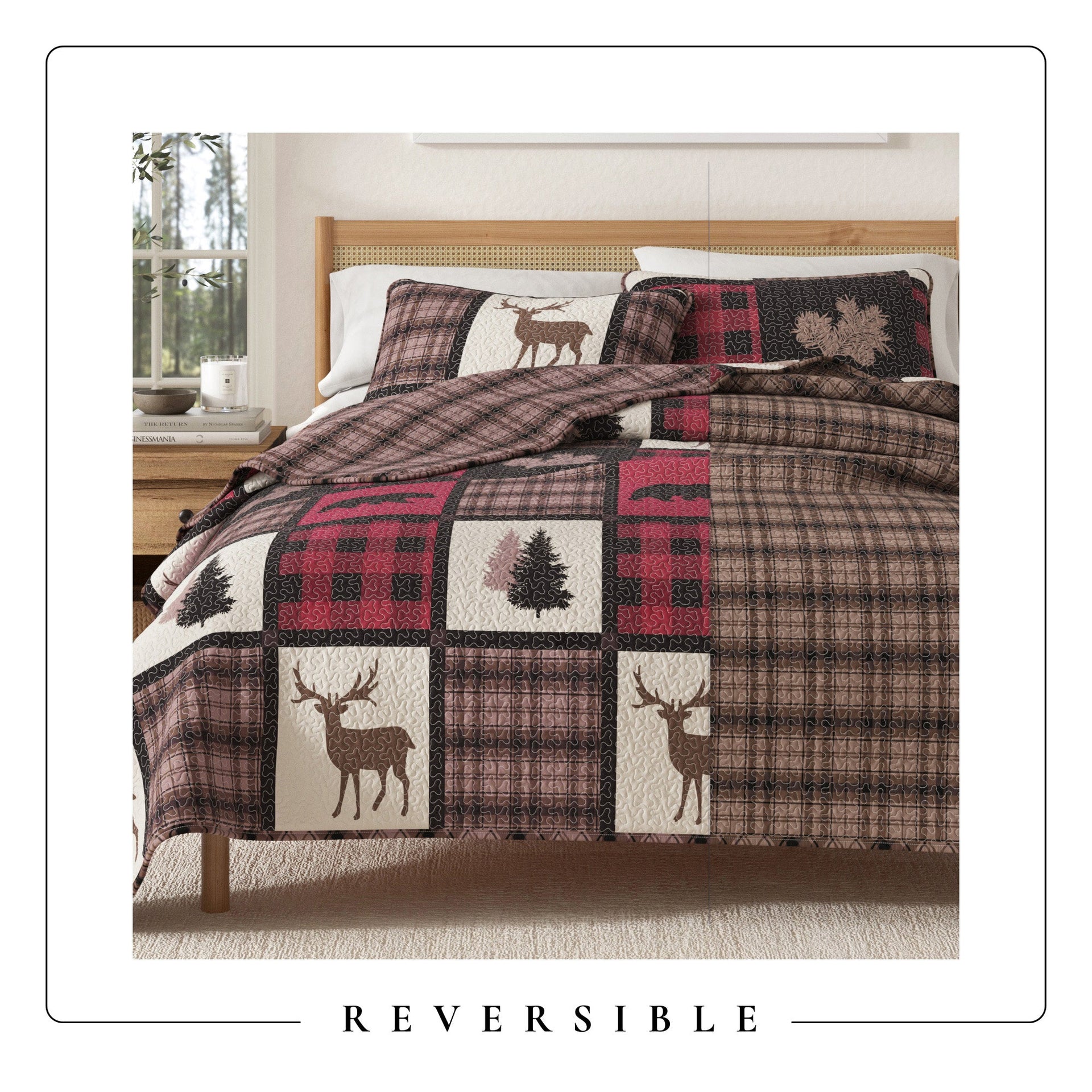 3-Piece Lodge Quilt - Stonehurst Collection