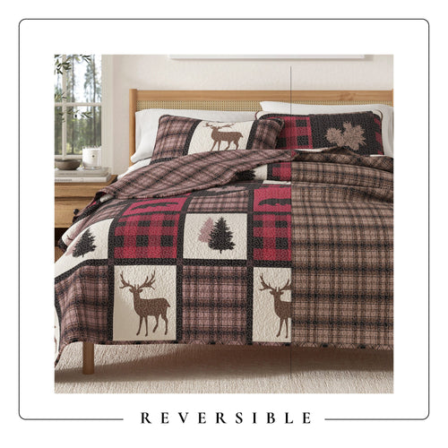 3-Piece Lodge Quilt - Stonehurst Collection