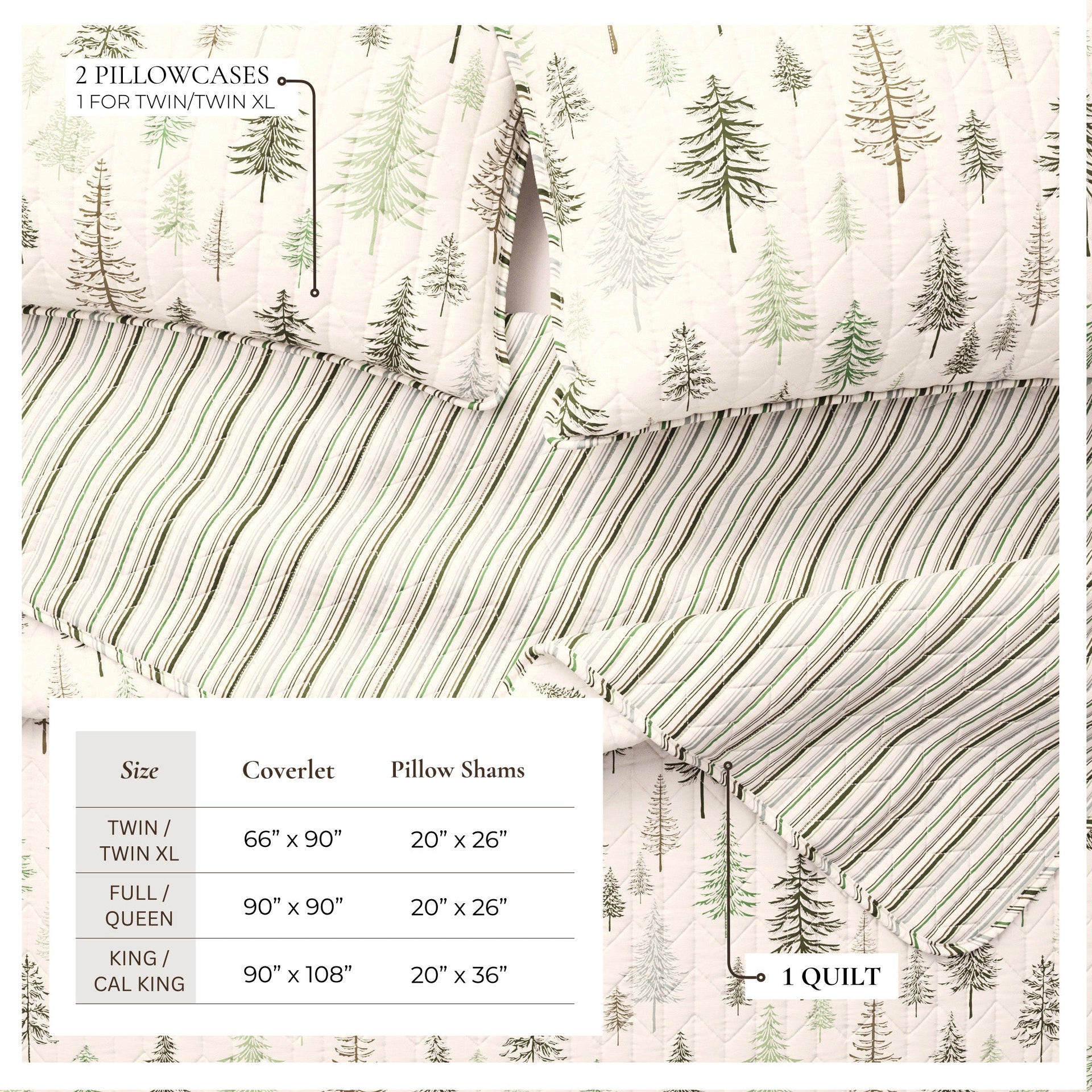 3-Piece Lodge Quilt - Truckee Collection