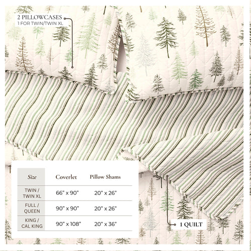 3-Piece Lodge Quilt - Truckee Collection