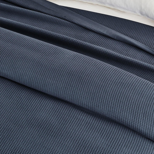 100% Cotton Small Waffle Weave Blanket - Hazel Collection