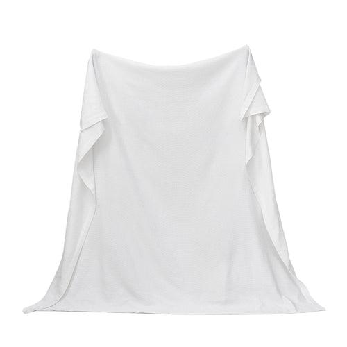100% Cotton Small Waffle Weave Blanket - Hazel Collection