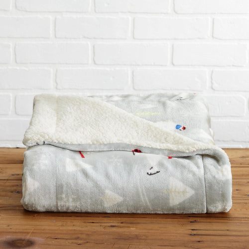 Sherpa Throw Blanket - Eve Collection