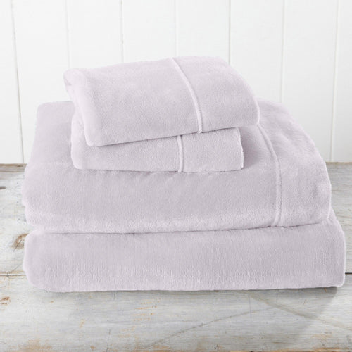Solid Plush Sheet - Velvet Luxe Collection