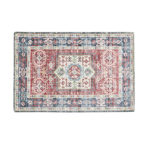 Medallion Machine Washable Accent Area Rug 5' x 7' - Nava Collection