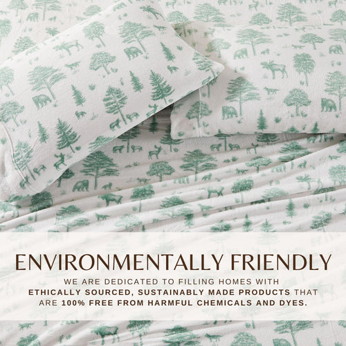 Printed Plush Sheet - Velvet Luxe Collection
