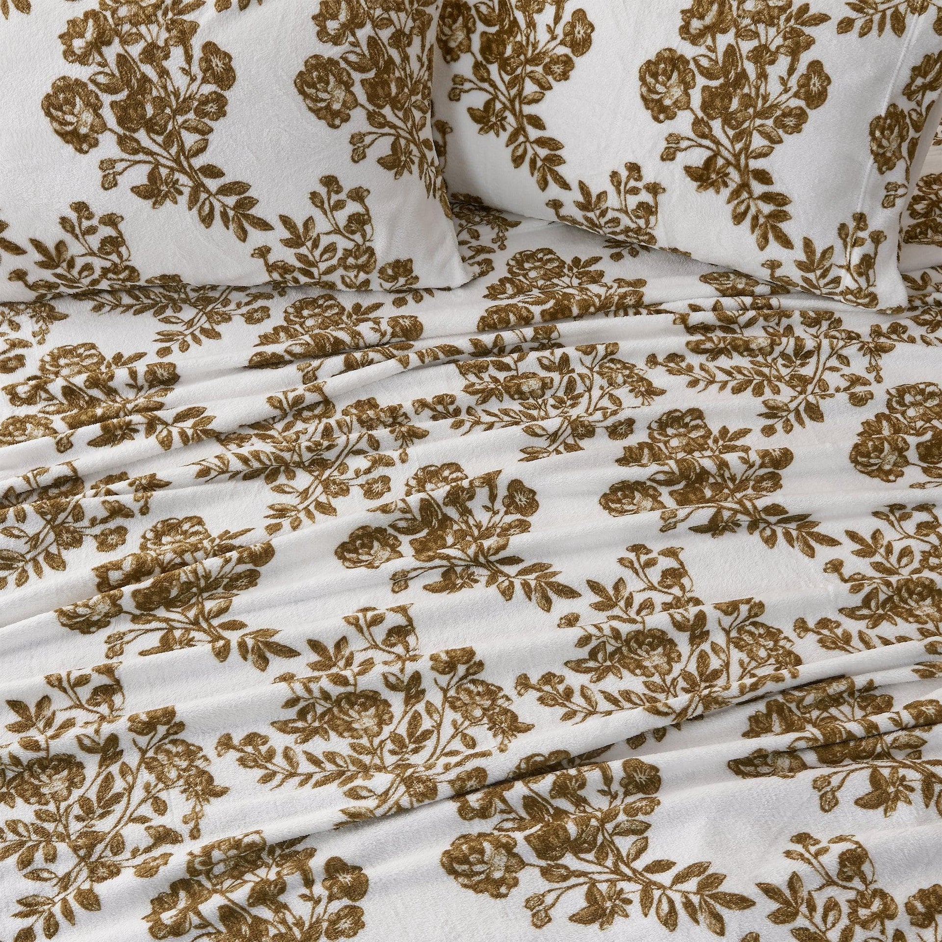 Printed Plush Sheet - Velvet Luxe Collection
