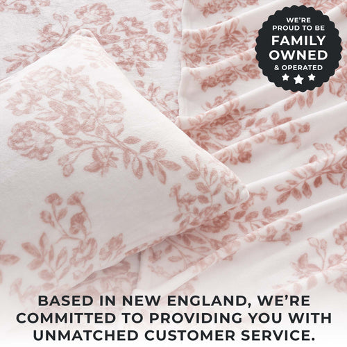 Printed Plush Sheet - Velvet Luxe Collection