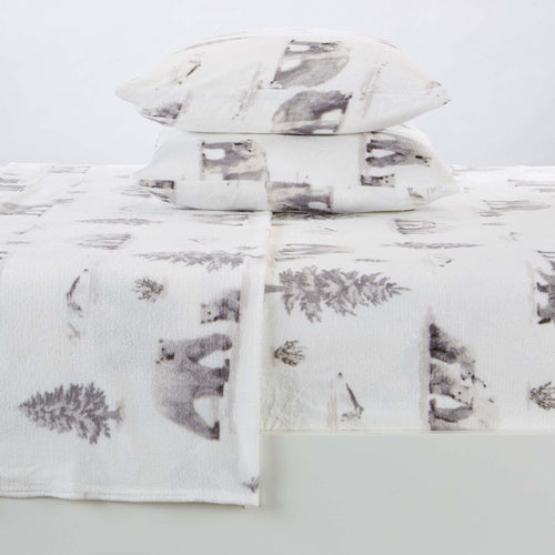 Printed Plush Sheet - Velvet Luxe Collection