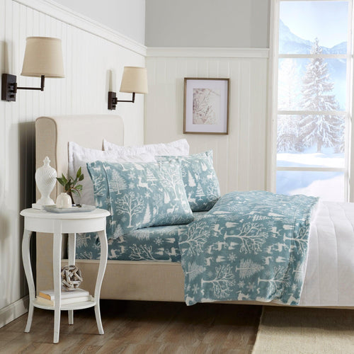 Printed Plush Sheet - Velvet Luxe Collection