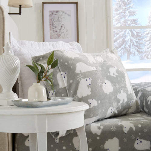 Printed Plush Sheet - Velvet Luxe Collection