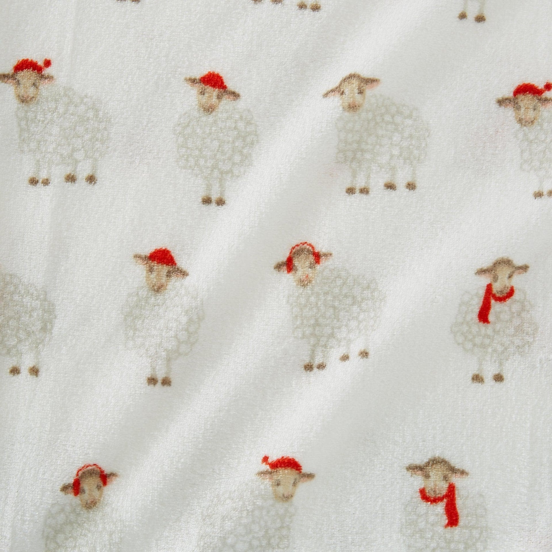 Printed Plush Sheet - Velvet Luxe Collection