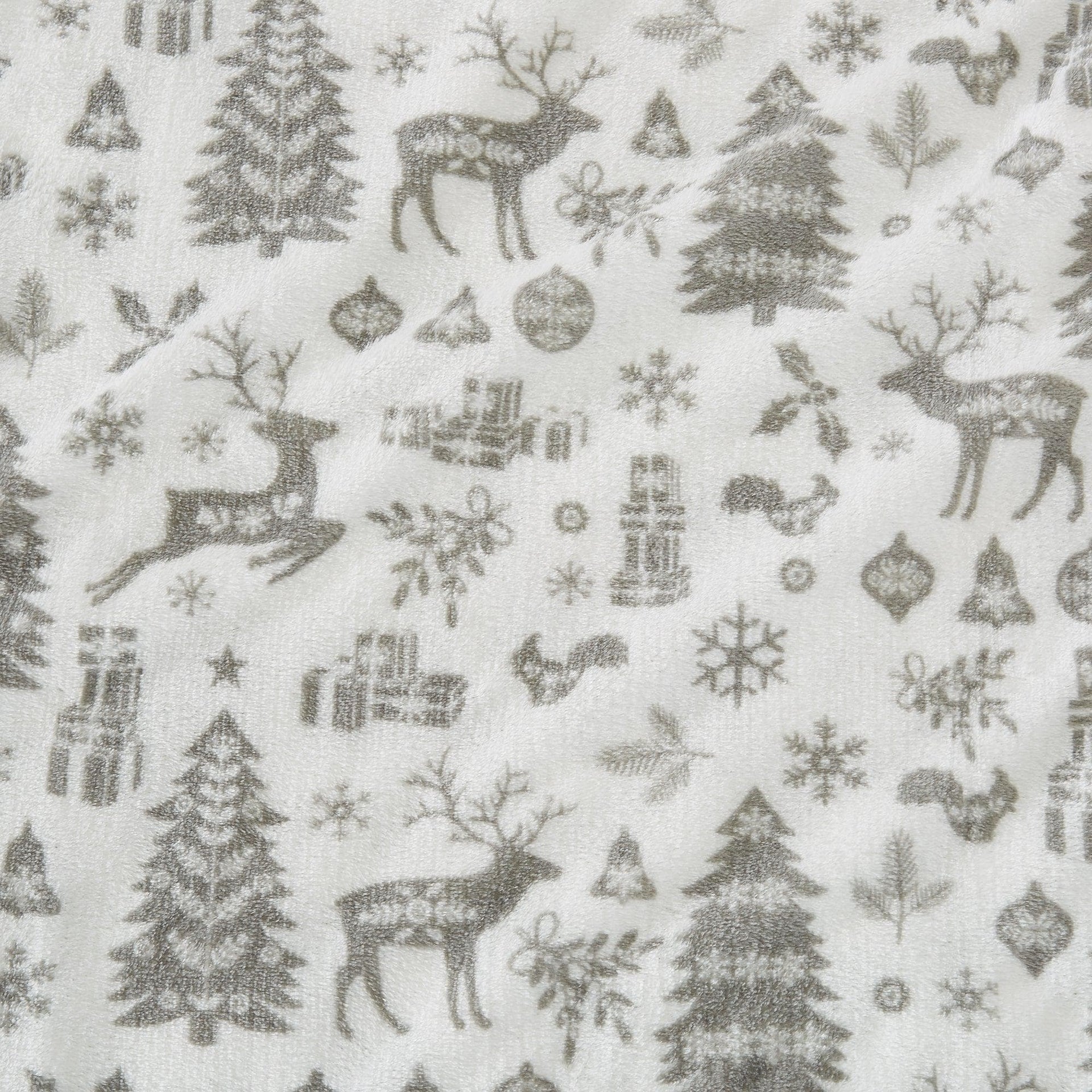 Printed Plush Sheet - Velvet Luxe Collection