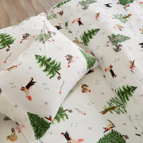 Printed Plush Sheet - Velvet Luxe Collection
