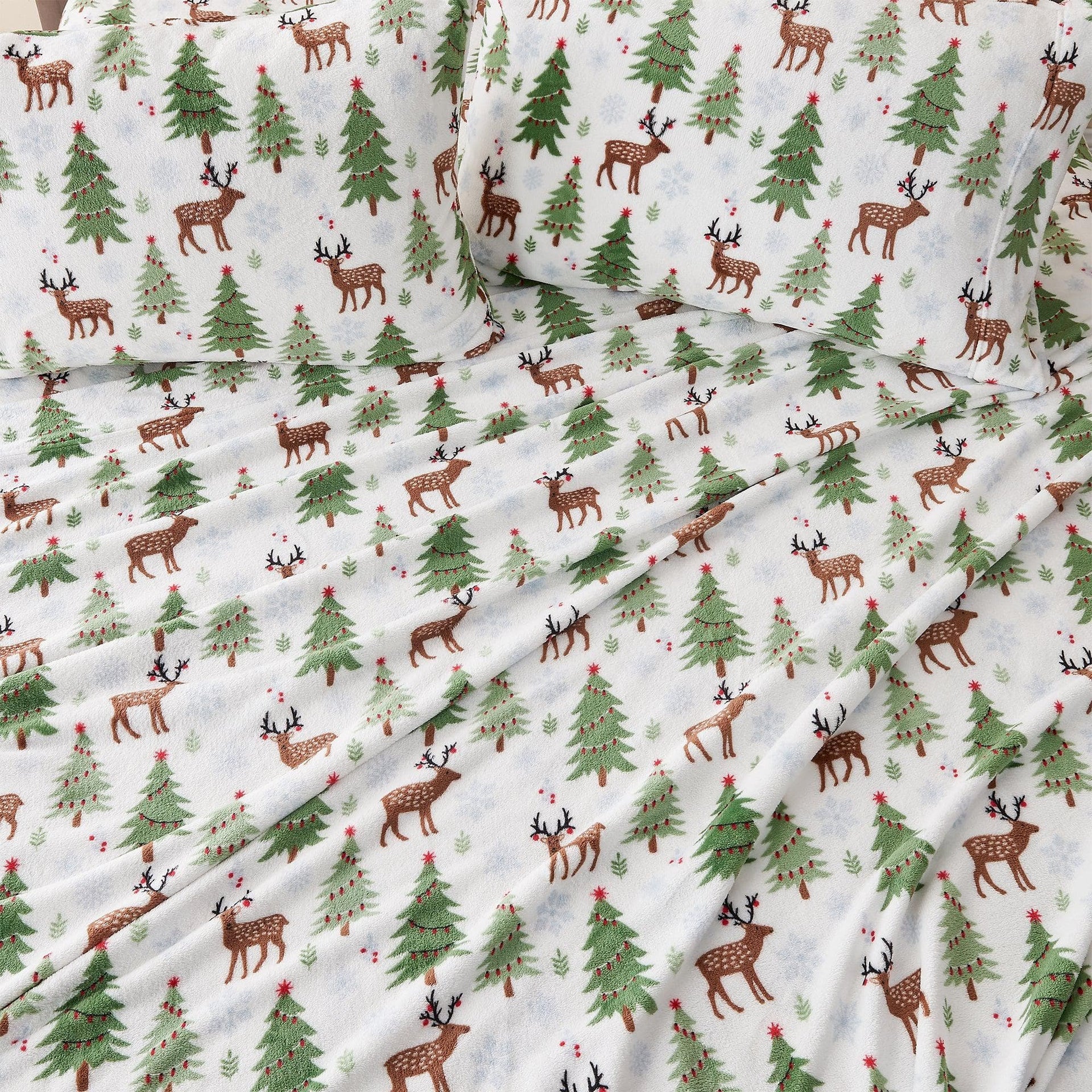 Printed Plush Sheet - Velvet Luxe Collection