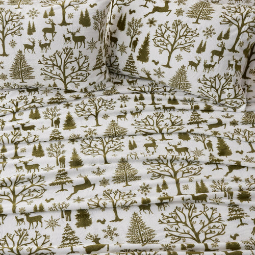 Printed Plush Sheet - Velvet Luxe Collection