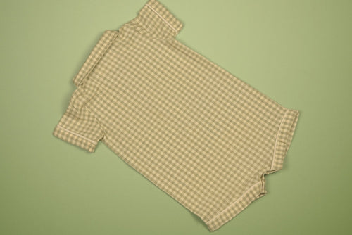 Green Gingham Boy Bubble