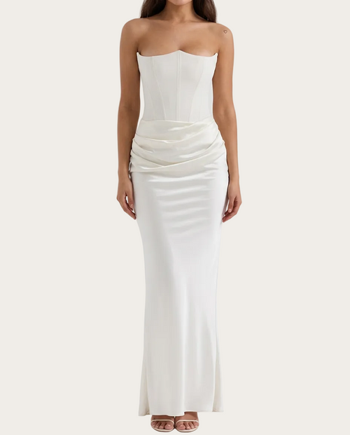 Zorenna Women's "Belle of the Ball" Corset Cocktail Dress