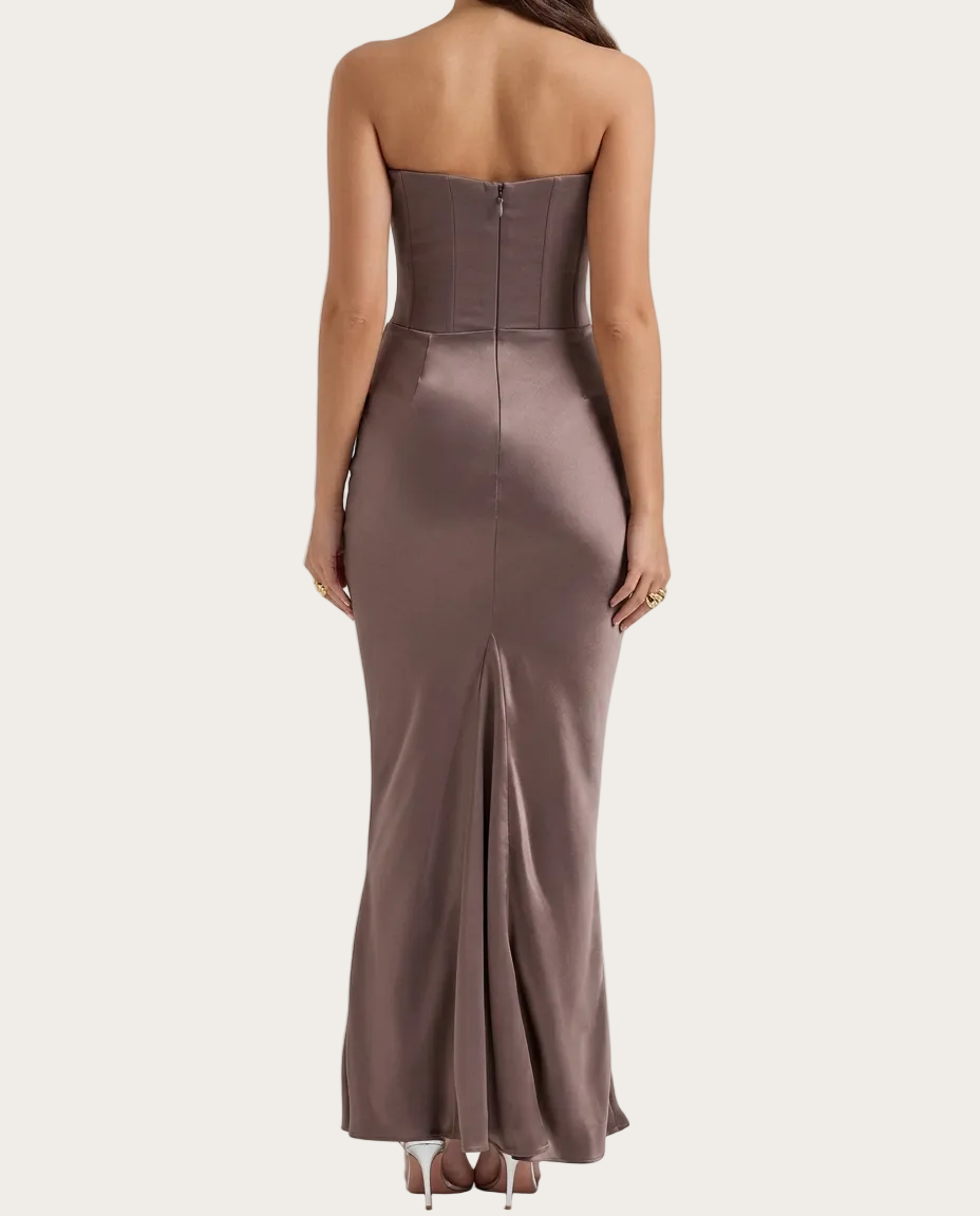 Zorenna Women's "Belle of the Ball" Corset Cocktail Dress