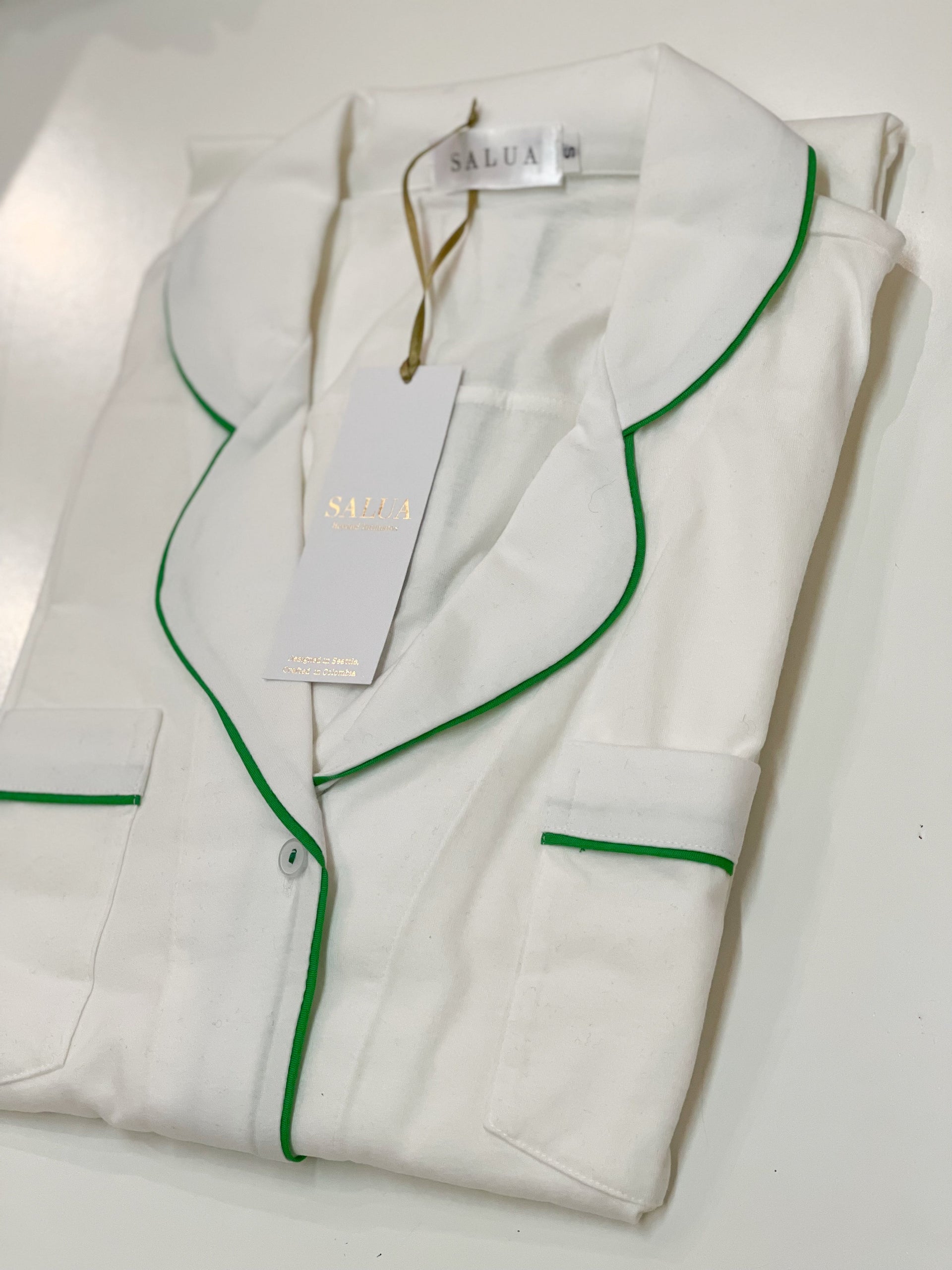 Long Luxury Sleep Shirt in Brushed Pima Cotton -Limited Colors