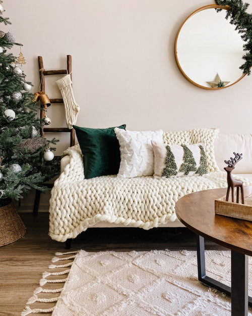 Noel Lumbar Pillow Cover