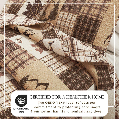 Redwood Lodge 3 Piece Quilt Set