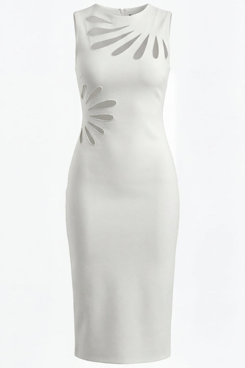Kiara Laser-Cut Floral Dress