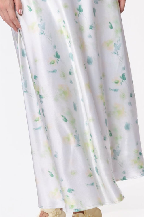 Lisa Skirt (Light Green Ground)