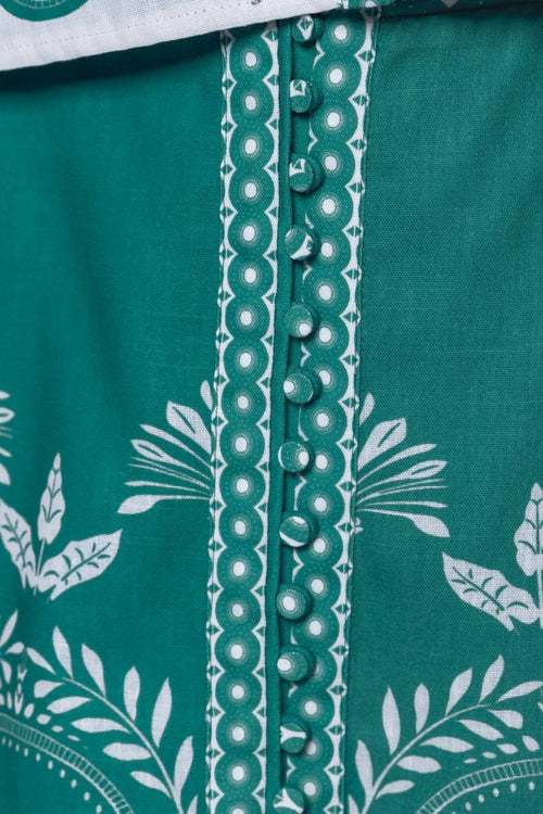 Lottie Skirt (Green White)